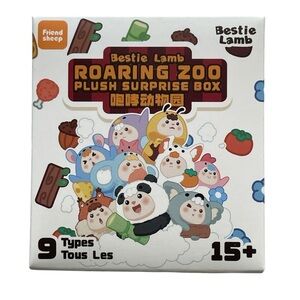 Bestie Lamb Roaring Zoo Plush Surprise Blind Box